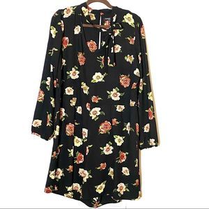 Black Floral Romper  